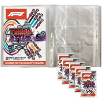 Topps - Turbo Attax Formel 1 2024 - 1 Leere Sammelmappe + 5 Booster