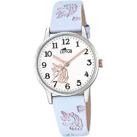 Lotus Jugend Kinder Uhr Elegant Leder Armbanduhr Classic blau D2UL18865/3