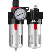 Extol Druckregler mit Filter, Manometer und Ölversorgung