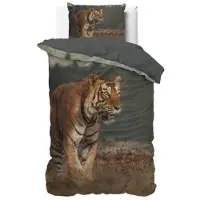 Royal Textile Sleeptime Nature Tiger Taupe 140 x 200/220 cm
