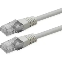 Roline Patchkabel Cat.6 (Class E), UTP, PoE, weiß, 5 m