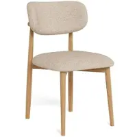Actona Esszimmerstuhl GROUP "Polsterstuhl", beige (beige, matt eiche, beige), B:45,5cm H:79,5cm T:51,5cm, Stoff, Stühle, Esszimmerstuhl, Stuhl, Cona Stoff, Gestell Eiche