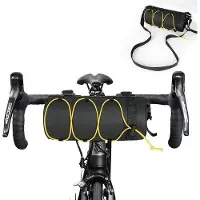 OEM Wasserdichter Fahrradtas Große Kapazität Mit Schultergurt - Vorderrad-Beutel MTB Rennrad Gelb