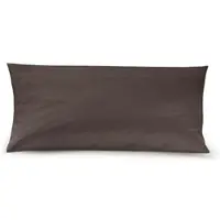 Irisette Kissenbezug "Paris 8000", schoko, B:80cm L:40cm, Mako-Satin, Obermaterial: 100% Baumwolle, Kissenbezüge, Kissenbezug, Hochwertiger Premium Kissenbezug
