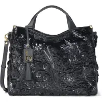 Braccialini Schwarze Handtasche von mit verstellbarem Schultergurt und Reißverschluss