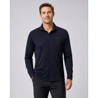 LPO Funktionshemd "Funktionshemd Mavrix Trail", Herren, Gr. 3XL, Normalgrößen, blau (navy), Web, 100% Polyester, regular fit, Hemden Funktionshemd