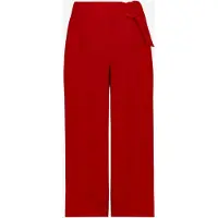 Zero Culotte "Culotte mit weitem Bein", Damen, Gr. 34, EURO, rot (candy rot), Obermaterial: 100% Polyester PES., Hosen Culotte