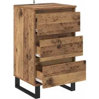 vidaXL Sideboard Altholz Holzwerkstoff