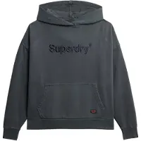 Superdry für Damen. W2012431A Sweatshirt Core bestickt grau (L), Lässig, Baumwolle