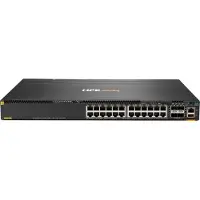 HP HPE Aruba Networking Networking CX6300M 24-port 1GbE Class 4 PoE and 4-port SFP56 Switch, Managed, L3, Gigabit Ethernet (10/100/1000), Power over Ethernet (PoE), Rack-Einbau, 1U