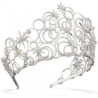 Noble Collection Böses Rollenspiel Glindas Bubble Crown Replica 17 Cm Silber Silber One Size