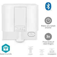 Nedis BTSFR10WT SmartLife Fingerroboter CR2 1000 mAh Bluetooth Alexa Google