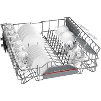Bosch Serie 6 SMS6ZCI10E, Freistehend, Standardgröße (60 cm), Edelstahl, Silber, Tasten, 1,75 m