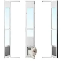 Vevor Hundeklappe für Glasschiebetüren