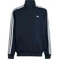 Adidas Originals KE0892_540, Schwarz, Weiß, Laufbahnjacke, Lose Passform, Langärmlig, Reißverschluss, Polyester