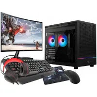 VIST M4M Gaming PC Komplett Set R7 5700G 32GB RX VEGA8 SSD 1TB WIFI Win11 24"
