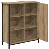 vidaXL Sideboard Artisan-Eiche 70 x 30 x 80 cm Holzwerkstoff