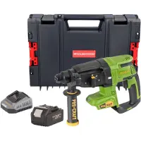 Procraft PHA40bb Akku Bohrhammer 20 V 2,6 J SDS plus Brushless + 1x Akku 4,0 Ah + Ladegerät + RHINO Toolcase