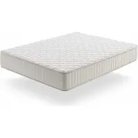 Moonia Olympus, High density foam mattress, Mittel/Hart, Beige, Weiß, Erwachsene, 1800 mm, 2000 mm