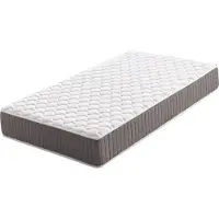 Moonia King Relax Supreme, Doppelt, Memory-Foam-Matratze, Weich/Fest, Weiß, 900 mm, 1900 mm