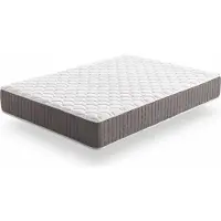 Moonia King Relax Supreme, Doppelt / volle Größe, Memory-Foam-Matratze, Weich/Fest, Weiß, 1500 mm, 1900 mm
