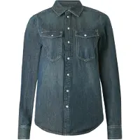 G-Star Slim Western Hemd - Dunkelblau - Damen - XXS