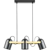 Zuma Line A8163-3A FATI Pendelleuchte, matt schwarz-gold