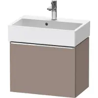 Duravit D-Neo Waschtischunterbau wandhängend, Compact, 584x440x372mm, 1 Auszug, mit Griff Chrom, DE4229010430000