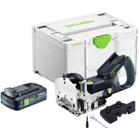 Festool DFC 500 E-Basic Akku Dübelfräse 18 V 4 - 10 mm + 1x Akku 4,0 Ah + Systainer - ohne Ladegerät