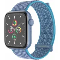 IMoshion Nylonarmband für das Watch Series 1 t/m 9 / SE (38/40/41 mm) | Series 10 / 11 (42 mm) - Marine Blue