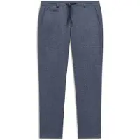 Bugatti Chinohose "Slim Fit", Herren, Gr. 33, Länge 30, 370, marine, 73% Polyester, 23% Viskose, 4% Elasthan, bedruckt, slim fit, Hosen Chinohose, aus DynamicSeries Jersey