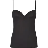 Nina von c. BH-Hemd NINA VON C. "BH Hemd mit gemoldeter Büste Secret", Damen, Gr. 90, Cup C, schwarz, Obermaterial: 95% Polyamid PA. 5% Elasthan EL., BHs BH-Hemd
