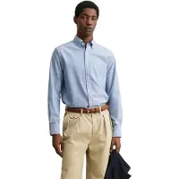 Gant für Herren. 3250255 Blaues Oxford-Hemd Regular Fit Archive (M), Lässig, Baumwolle, Klassisch, Langarm