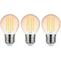 Modee Lighting E27 LED-Lampe P45 4W 360lm 1800K extra warmweiß 3 Stück