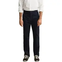 Gant für Herren. 1501006 Chino-Hose Regular Fit Smart marineblau (30/32), Lässig, Baumwolle