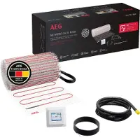 AEG HAUSTECHNIK Fußbodenheizung "Turbo Thermo Boden »TBS TC 200/1 Set Plus«", weiß, B/L: 30cm x 330cm, Heizmatten, Elektrische Fußbodenheizung, Komplettset 1 m2, 200 W/m2, Fußbodenheizung