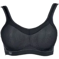Anita Bustier ACTIVE "BH Momentum 1er Pack", Damen, Gr. 90, Cup D, schwarz, Obermaterial: 70% Polyester PES. 15% Polyamid PA. 15% Elasthan EL., BHs Bustier