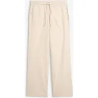 Bonprix Leinenhose Loose Fit, mit Kordelzugbund, mit Eingrifftaschen, mit Gesäßtaschen