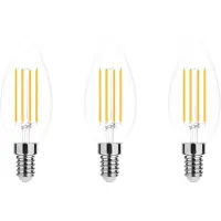 Modee Lighting E14 LED-Lampe B35 7W 806lm 2700K warmweiß 3 Stück