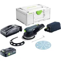 Festool ETSC 2 150-Basic Akku Exzenterschleifer 18 V 150 mm Brushless + 1x Akku 4,0 Ah + Ladegerät + Systainer