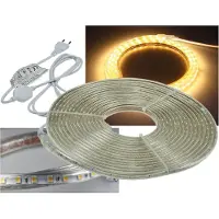 Chilitec LED-Stripe Ultra-Bright 230V, 10m 600 Lumen/Meter, warmweiß