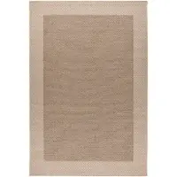 Kayoom Teppich "Tribal 425", beige (multi), B:160cm H:6mm L:230cm, Polypropylen, Teppiche, Teppich, Kurzflor, In -und Outdoor geeignet