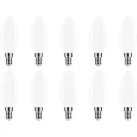 Modee Lighting E14 LED-Lampe B35 4W 470lm 2700K warmweiß 10 Stück