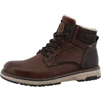 Tom Tailor Herrenschuhe Warmfutter Winterstiefel Braun Freizeit
