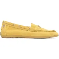 Carmela für Damen. 16314305-AMARILLO Mokassins 163143 gelb (36), Leder, Wohnung, Keine, Lässig