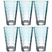 Leonardo Longdrinkglas "OPTIC" 300 ml, 6-teilig