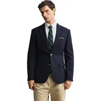 Gant für Herren. 7706311 Amerikanische Club-Marinejacke (58), Lässig, Wolle, Klassisch