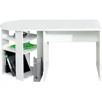 VOGL Möbelfabrik Schreibtisch VOGL MÖBELFABRIK, weiß (perl weiß), B:135cm H:72cm T:60cm, Tische, Schreibtisch, frei im Raum aufstellbar, Breite 135 cm, Made in Germany