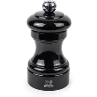 Peugeot Pfeffermühle BISTRO 10cm Schwarz Buchenholz Lackiert Stahlmahlwerk