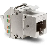 Niko Abgeschirmter RJ45 STP Cat 6 PoE++ Connector 250MHz - 650-45067